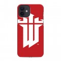 Дизайнерский силиконовый чехол для Iphone 12 Wolfenstein