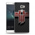 Дизайнерский пластиковый чехол для Huawei Mate S Wolfenstein