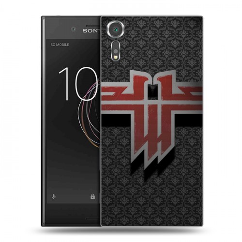 Дизайнерский пластиковый чехол для Sony Xperia XZs Wolfenstein