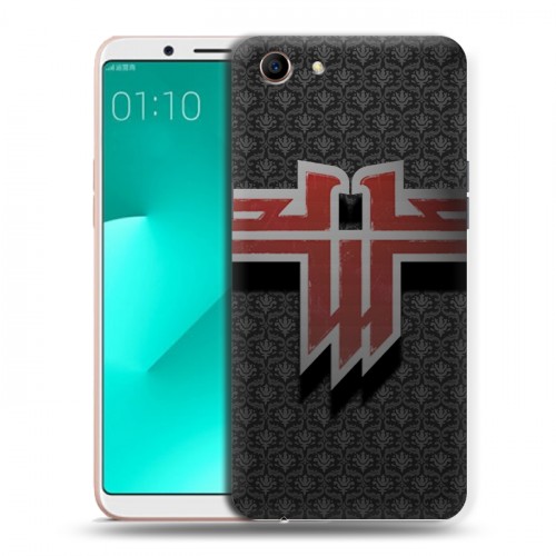 Дизайнерский пластиковый чехол для OPPO A83 Wolfenstein