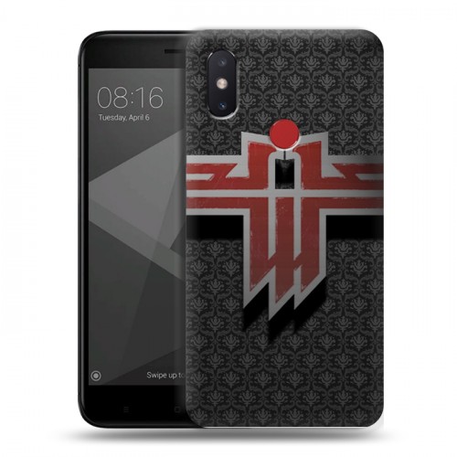 Дизайнерский пластиковый чехол для Xiaomi Mi8 SE Wolfenstein