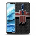 Дизайнерский пластиковый чехол для Nokia 5.1 Plus Wolfenstein