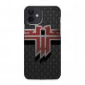 Дизайнерский силиконовый чехол для Iphone 12 Wolfenstein