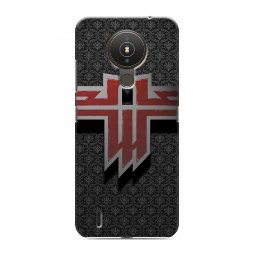 Дизайнерский силиконовый чехол для Nokia 1.4 Wolfenstein