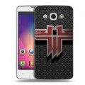 Дизайнерский пластиковый чехол для LG L60 Wolfenstein