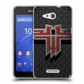 Дизайнерский пластиковый чехол для Sony Xperia E4g Wolfenstein