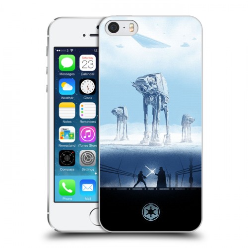 Дизайнерский пластиковый чехол для Iphone 5s Звездные войны