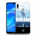 Дизайнерский пластиковый чехол для Huawei Y6 (2019) Звездные войны