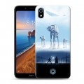 Дизайнерский силиконовый чехол для Xiaomi RedMi 7A Звездные войны