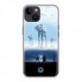 Дизайнерский пластиковый чехол для Iphone 14 Звездные войны