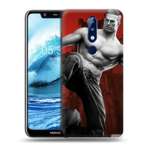 Дизайнерский пластиковый чехол для Nokia 5.1 Plus Wolfenstein