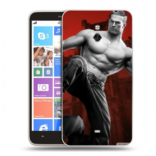 Дизайнерский пластиковый чехол для Nokia Lumia 1320 Wolfenstein