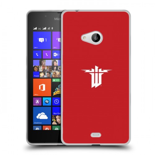 Дизайнерский пластиковый чехол для Microsoft Lumia 540 Wolfenstein