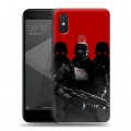 Дизайнерский силиконовый чехол для Xiaomi Mi8 SE Wolfenstein