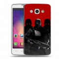 Дизайнерский пластиковый чехол для LG L60 Wolfenstein