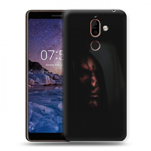 Дизайнерский пластиковый чехол для Nokia 7 Plus Звездные войны