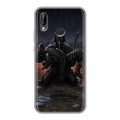 Дизайнерский силиконовый чехол для Huawei P20 Lite Wolfenstein