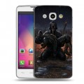 Дизайнерский пластиковый чехол для LG L60 Wolfenstein