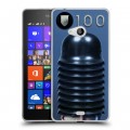 Дизайнерский пластиковый чехол для Microsoft Lumia 540 Wolfenstein