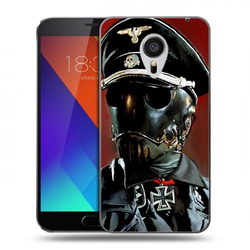 Дизайнерский пластиковый чехол для Meizu MX5 Wolfenstein