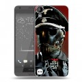 Дизайнерский пластиковый чехол для HTC Desire 530 Wolfenstein