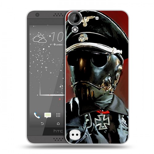 Дизайнерский пластиковый чехол для HTC Desire 530 Wolfenstein