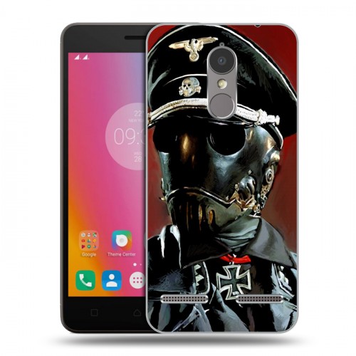 Дизайнерский силиконовый чехол для Lenovo K6 Wolfenstein