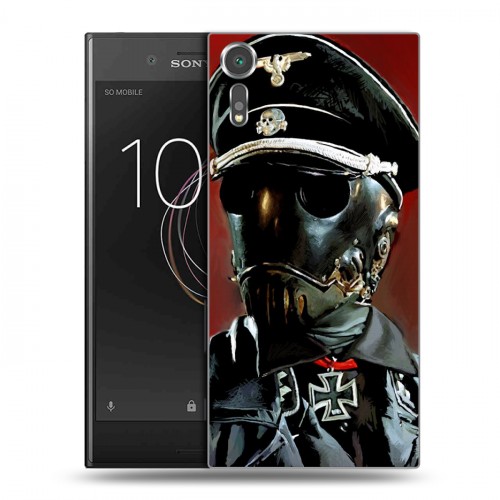 Дизайнерский пластиковый чехол для Sony Xperia XZs Wolfenstein