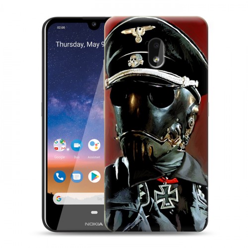 Дизайнерский силиконовый чехол для Nokia 2.2 Wolfenstein