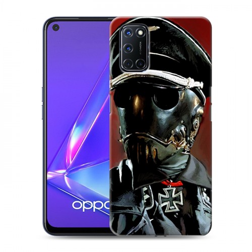 Дизайнерский пластиковый чехол для OPPO A52 Wolfenstein