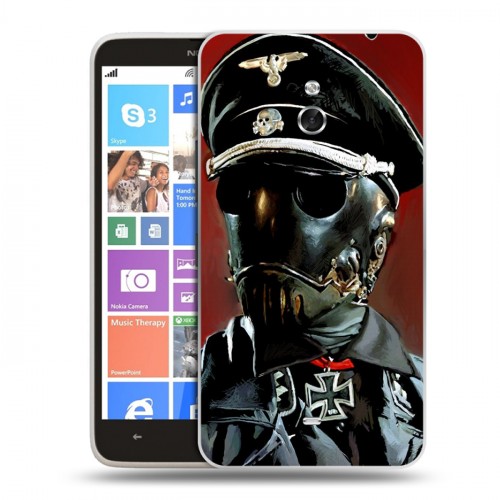 Дизайнерский пластиковый чехол для Nokia Lumia 1320 Wolfenstein