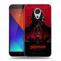 Дизайнерский пластиковый чехол для Meizu MX5 Wolfenstein