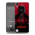 Дизайнерский пластиковый чехол для HTC Desire 530 Wolfenstein