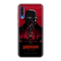 Дизайнерский силиконовый чехол для Samsung Galaxy A50 Wolfenstein