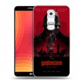 Дизайнерский пластиковый чехол для LG Optimus G2 Wolfenstein