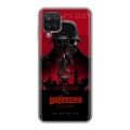 Дизайнерский силиконовый с усиленными углами чехол для Samsung Galaxy A12 Wolfenstein