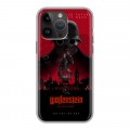 Дизайнерский силиконовый чехол для Iphone 14 Pro Max Wolfenstein