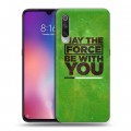 Дизайнерский силиконовый с усиленными углами чехол для Xiaomi Mi9 Звездные войны