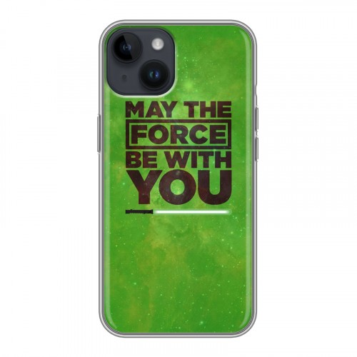 Дизайнерский пластиковый чехол для Iphone 14 Звездные войны