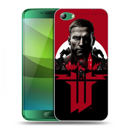 Дизайнерский силиконовый чехол для Elephone S7 Wolfenstein