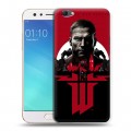 Дизайнерский силиконовый чехол для OPPO F3 Wolfenstein