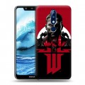 Дизайнерский силиконовый чехол для Nokia 5.1 Plus Wolfenstein