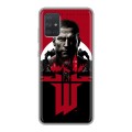 Дизайнерский силиконовый чехол для Samsung Galaxy A71 Wolfenstein