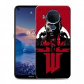 Дизайнерский силиконовый чехол для Nokia 5.4 Wolfenstein