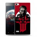 Дизайнерский пластиковый чехол для Lenovo Vibe X2 Wolfenstein