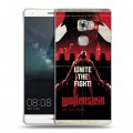 Дизайнерский пластиковый чехол для Huawei Mate S Wolfenstein