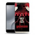 Дизайнерский пластиковый чехол для Xiaomi Mi5C Wolfenstein