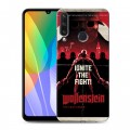 Дизайнерский пластиковый чехол для Huawei Y6p Wolfenstein