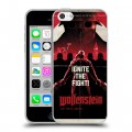 Дизайнерский пластиковый чехол для Iphone 5c Wolfenstein