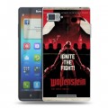 Дизайнерский пластиковый чехол для Lenovo Vibe Z Wolfenstein